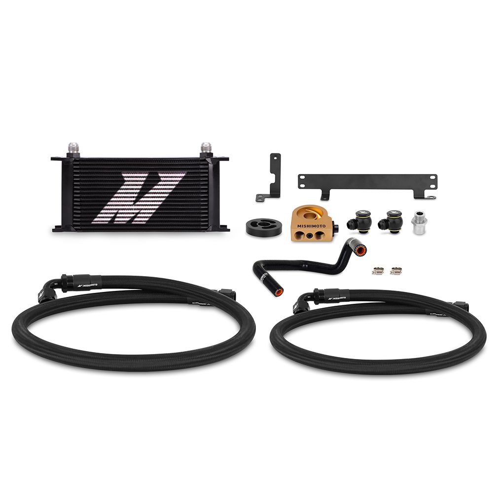 Thermostatic Oil Cooler Kit, Fits Subaru WRX 2022+, Black