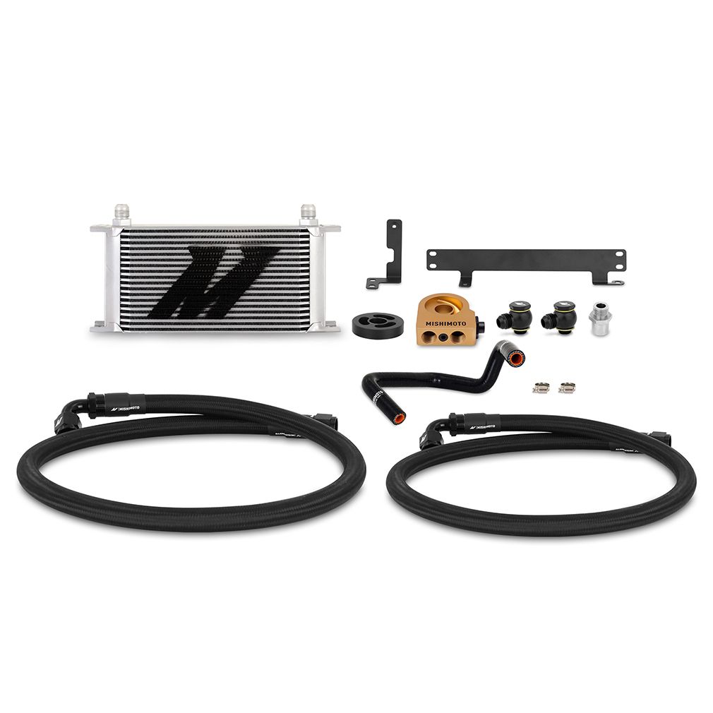 Thermostatic Oil Cooler Kit, Fits Subaru WRX 2022+, Silver
