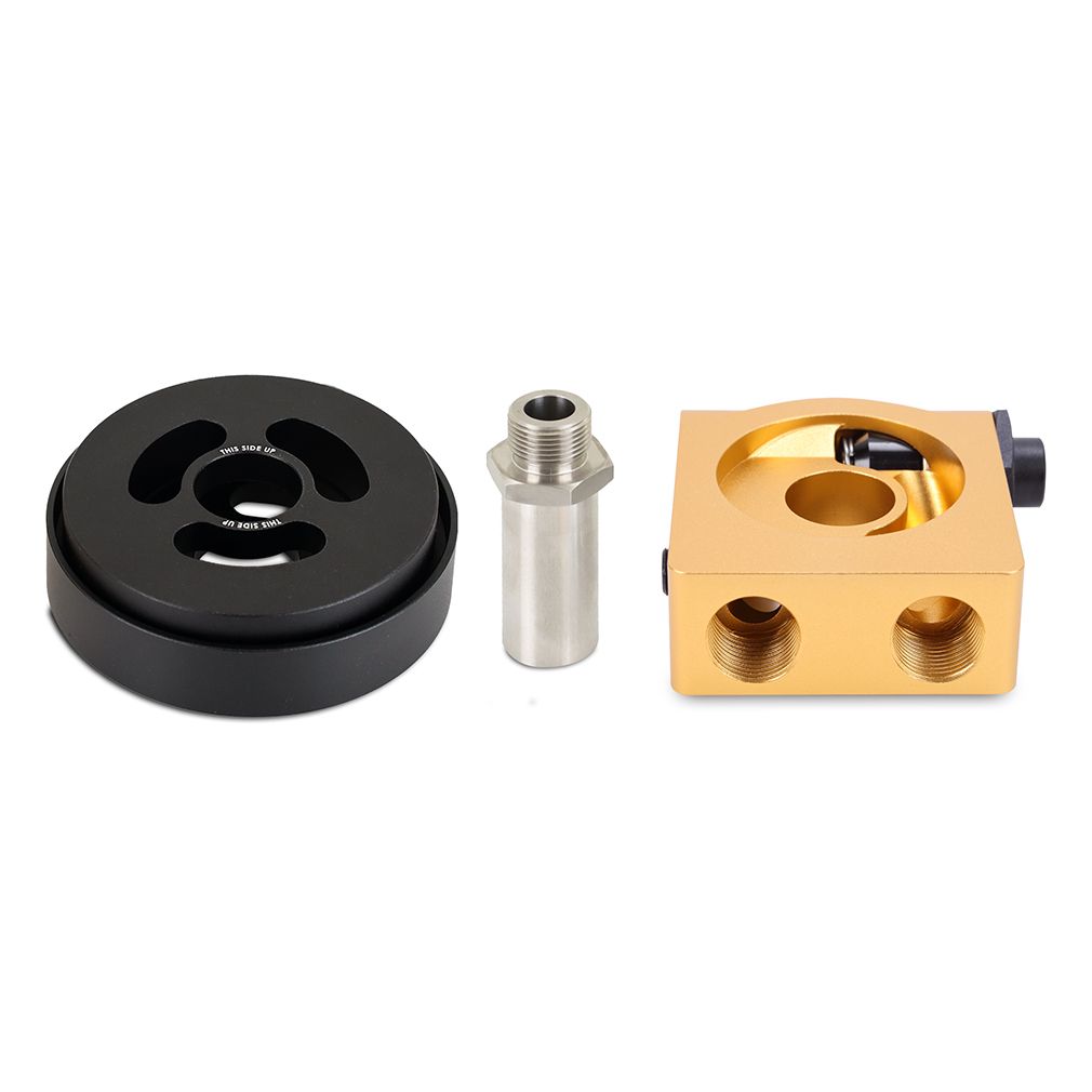 Thermostatic Oil Sandwich Plate Adapter, 2013+ Subaru BRZ/Toyota 86/Scion FRS