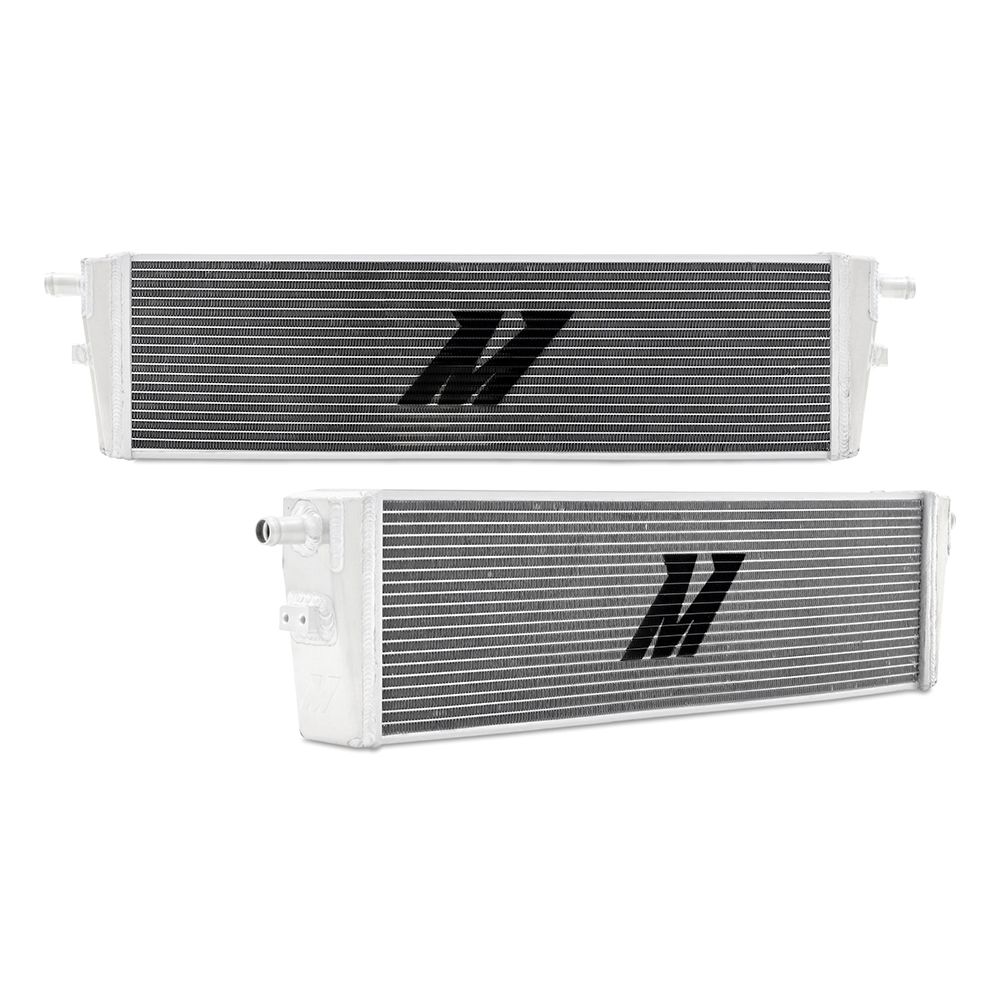 Air-to-Water Heat Exchanger, Single Pass, 23.62in x 6.14in x 2.04in Core, 500HP