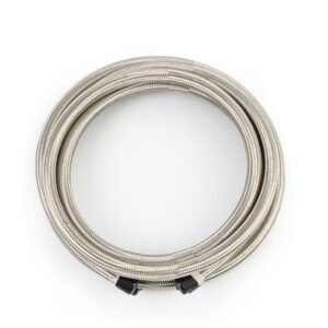 -6AN Braided Line, Stainless Steel - 15ft