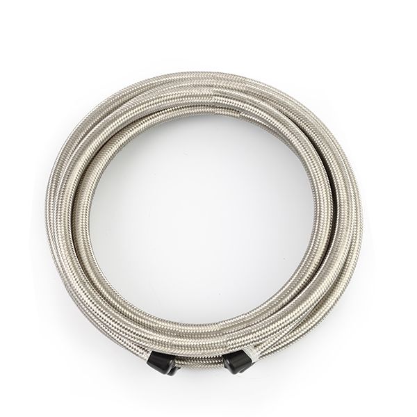 -6AN Braided Line, Stainless Steel - 15ft