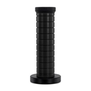 Grip Shift Knob, Black Grip, Black Top and Bottom