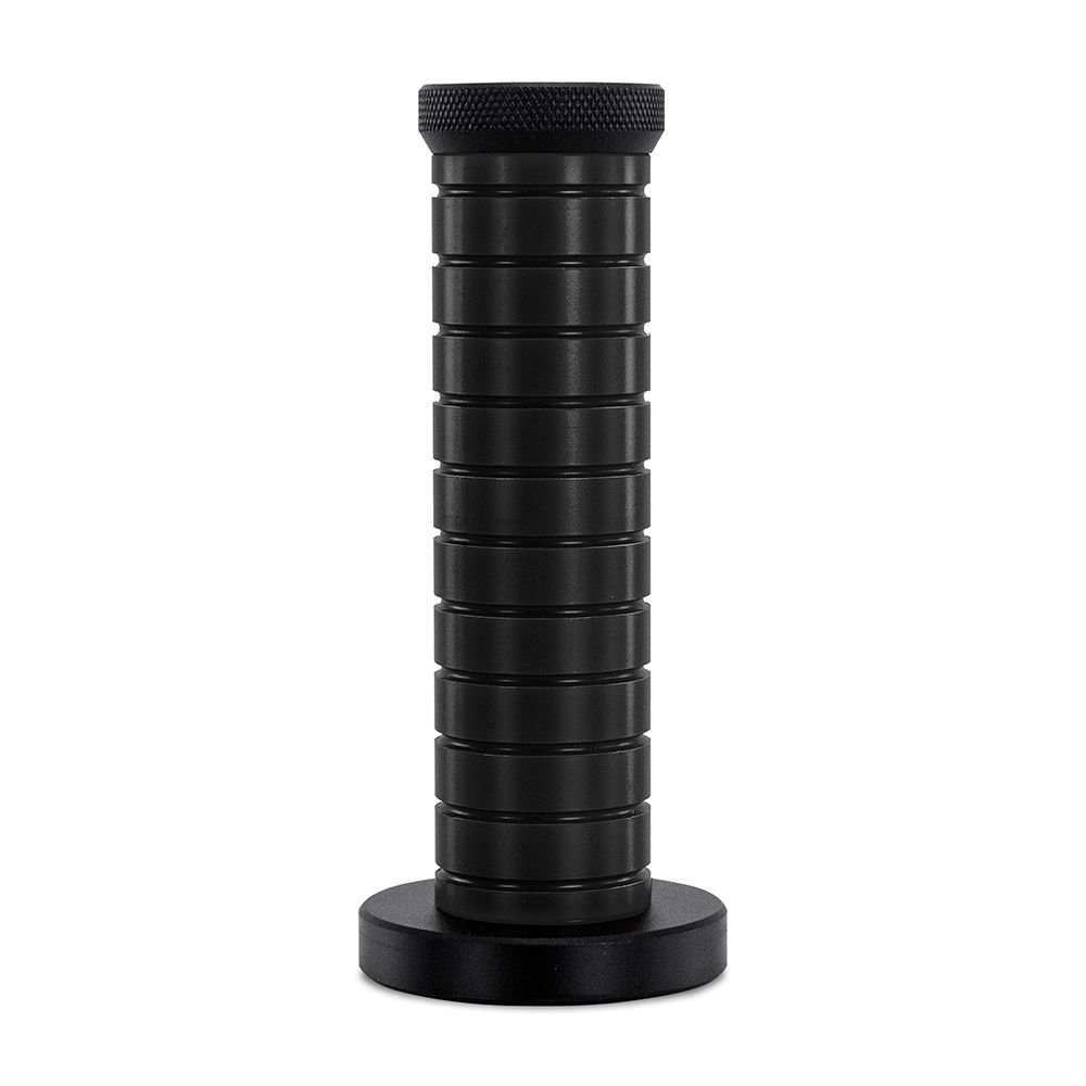 Grip Shift Knob, Black Grip, Black Top and Bottom