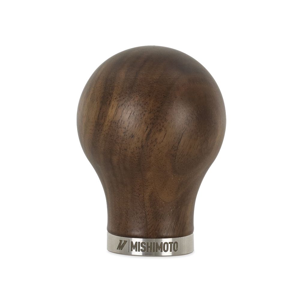 Round Steel Core Wood Shift Knob, Walnut Wood