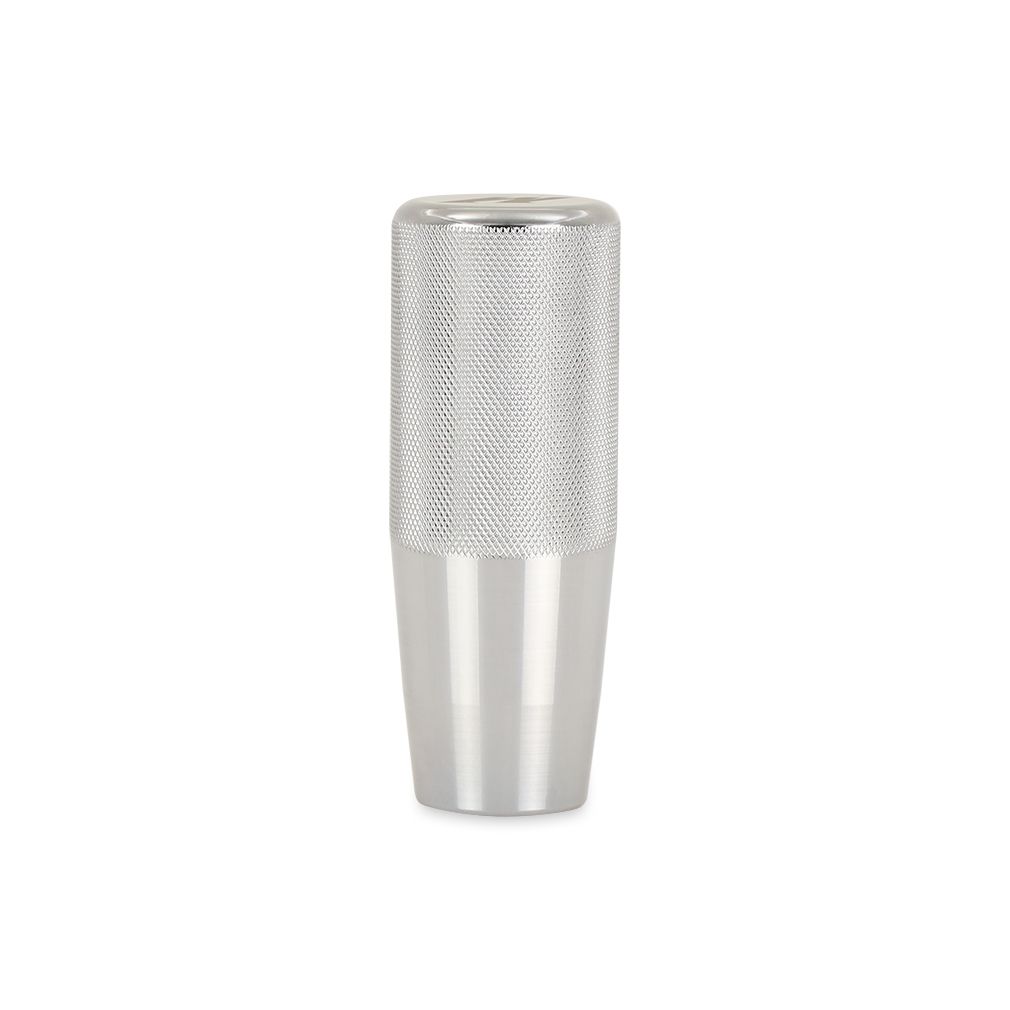 Mishimoto Weighted Shift Knob, XL, Knurled, Silver