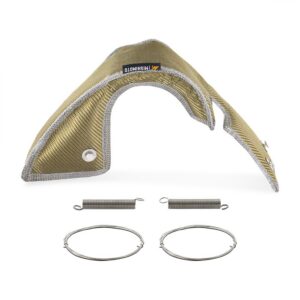 Titanium Turbo Blanket, fits Honda Civic Type R  (FK2/FK8) 2017-2021