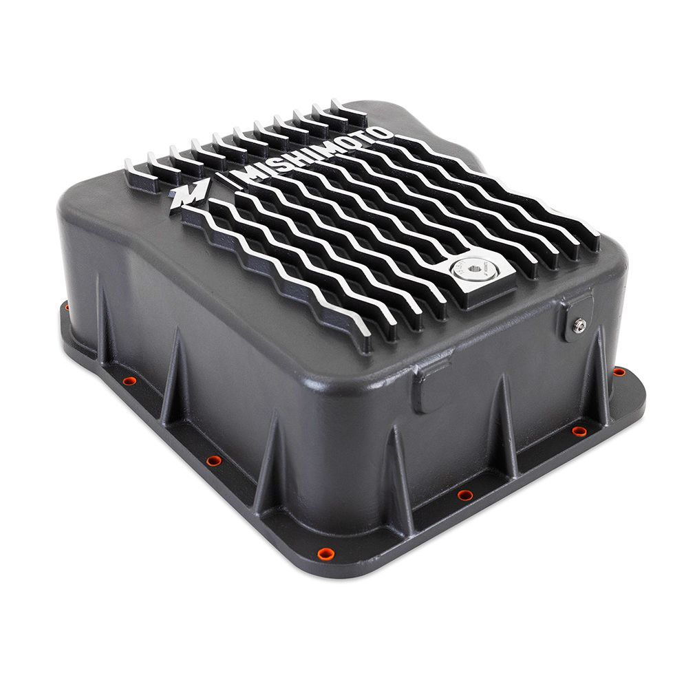 Aluminum Transmission Pan, fits Chevy/GMC 6.6L Duramax 2001-2019