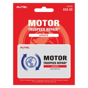 MOTOR TruSpeed Update Card