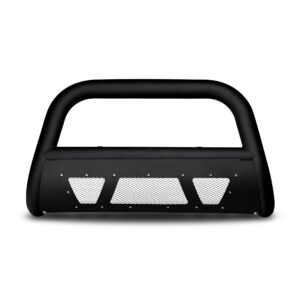 Armordillo 2004 Ford F-150 Heritage AR Series Bull Bar - Matte Black W/Aluminum Skid Plate
