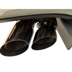 Black Horse Off Road Muffler Tip Stainless Steel Stainless Steel MT-FOSDS