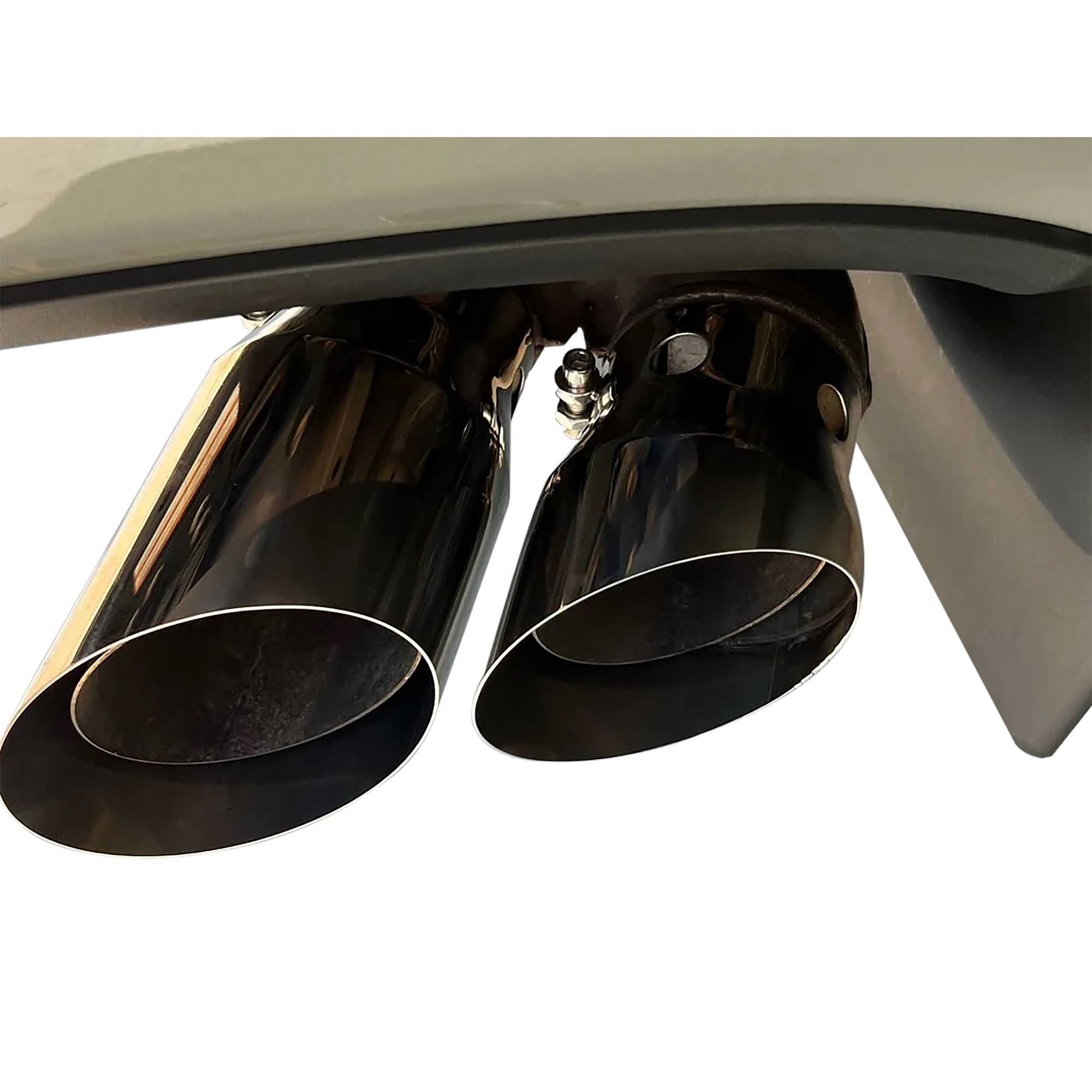 Black Horse Off Road Muffler Tip Stainless Steel Stainless Steel MT-FOSDS