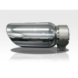 Black Horse Off Road Muffler Tip Stainless Steel Stainless Steel MT-RR01SS