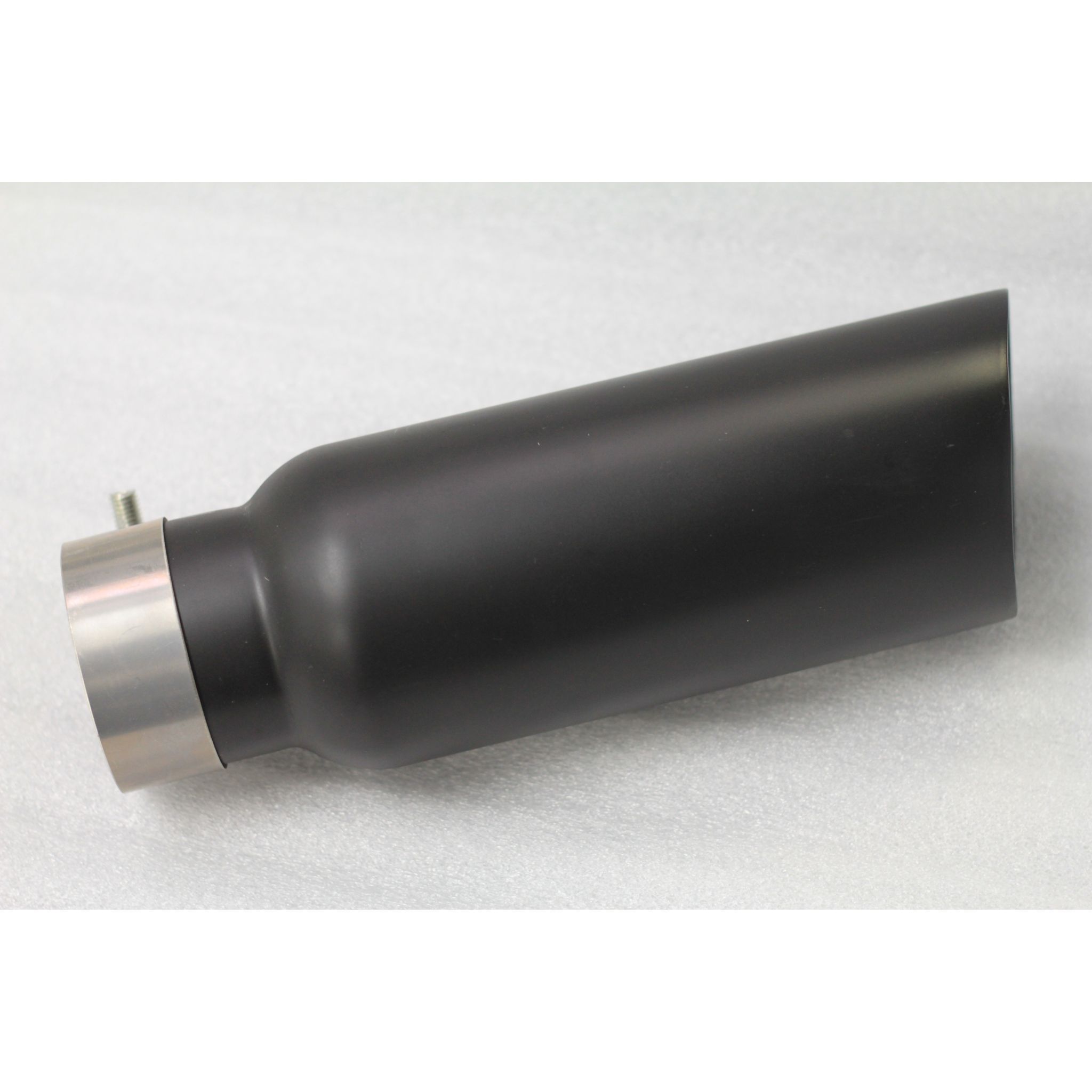 Black Horse Off Road Muffler Tip Black Steel MT-RR03BK