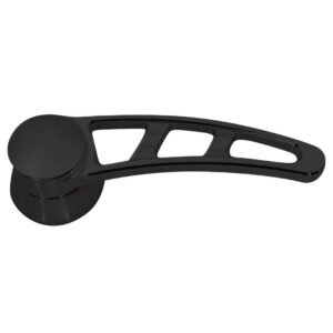 Universal Door Handle for Pre-1948 Ford; Black; Slotted