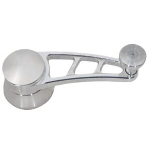 Quarter Window Crank; 1970-74 MOPAR; Slotted; Polished