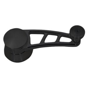Quarter Window Crank; 1970-74 MOPAR; Slotted; Black