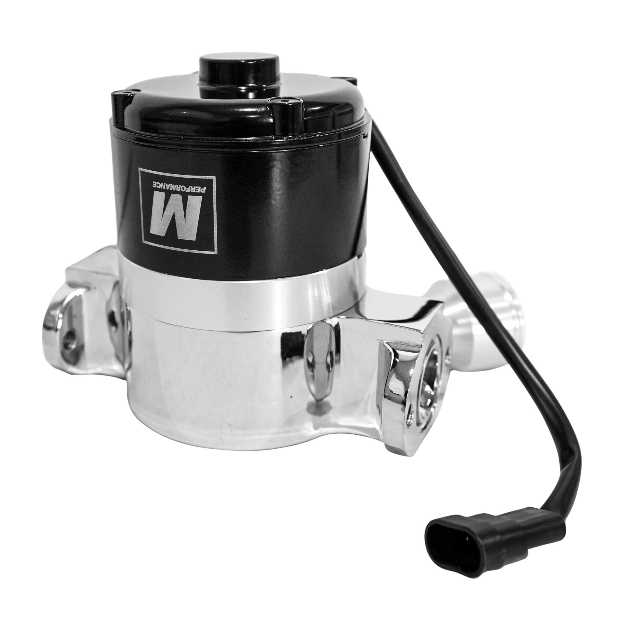 Universal Remote Electric Water Pump, Chrome, 35 GPM, 12V