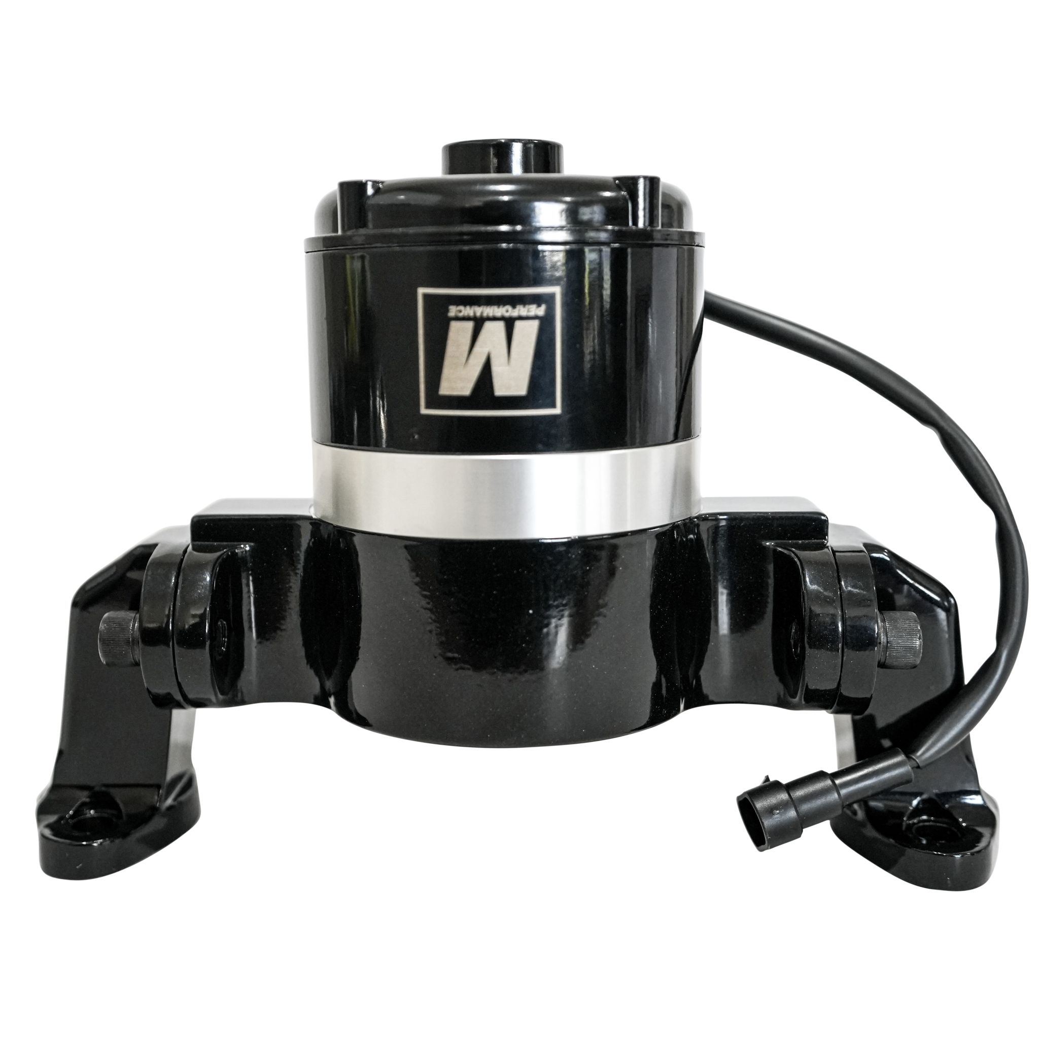 Small Block Chevy Electric Water Pump, Black, 35 GPM, 12V