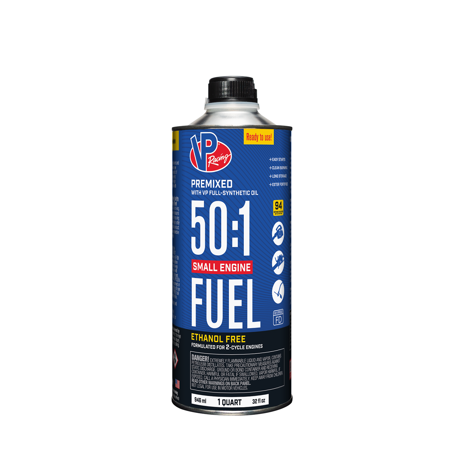 50:1 Premixed Small Engine Fuel Qt