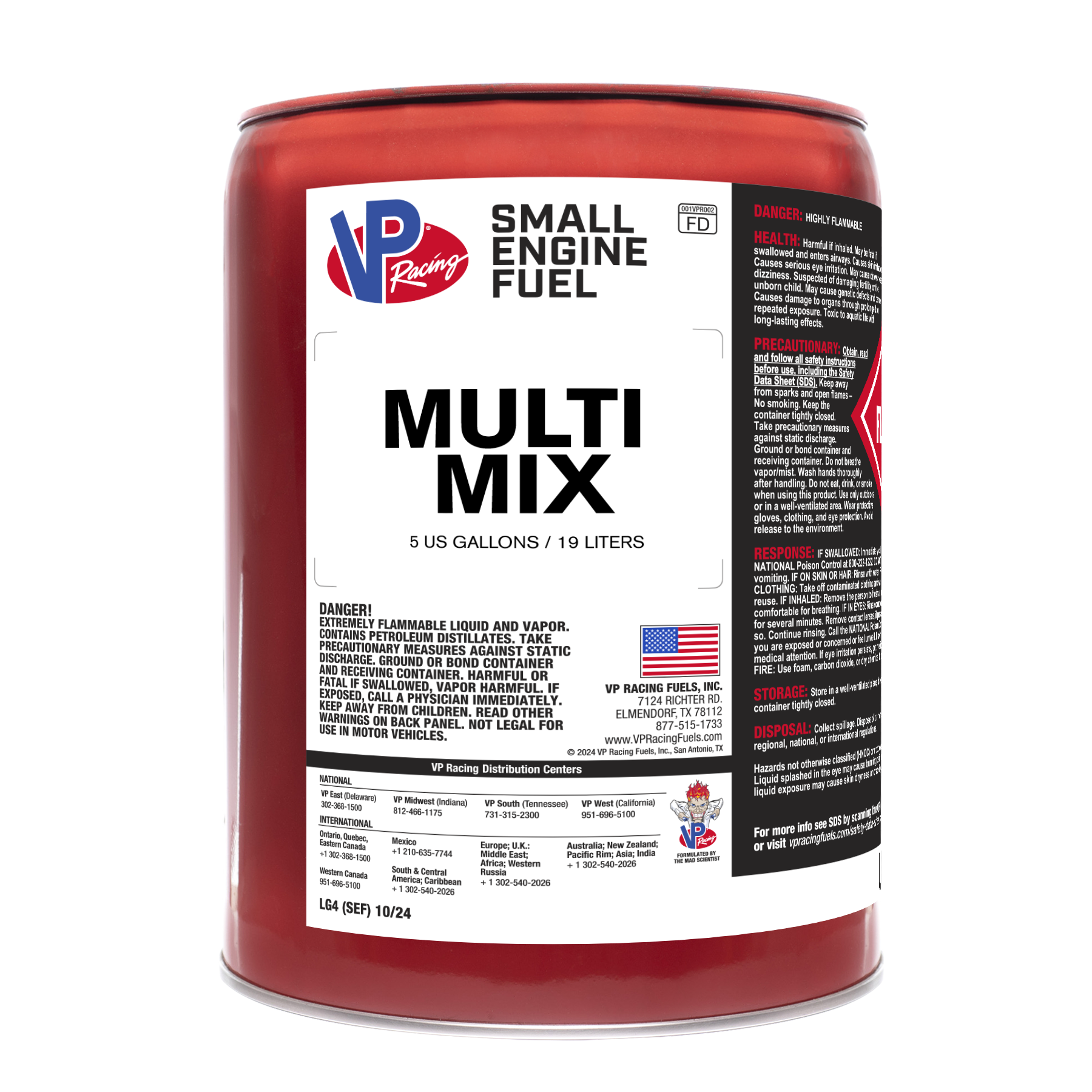 Multi-Mix 40:1/50:1 Premixed 5 Gallon Pail