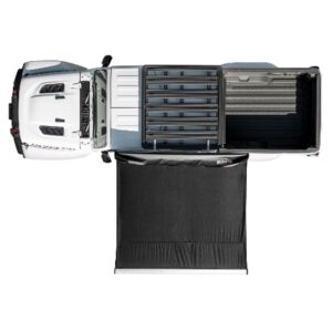 Side Awning Square - Black - Universal Fit - 2.0