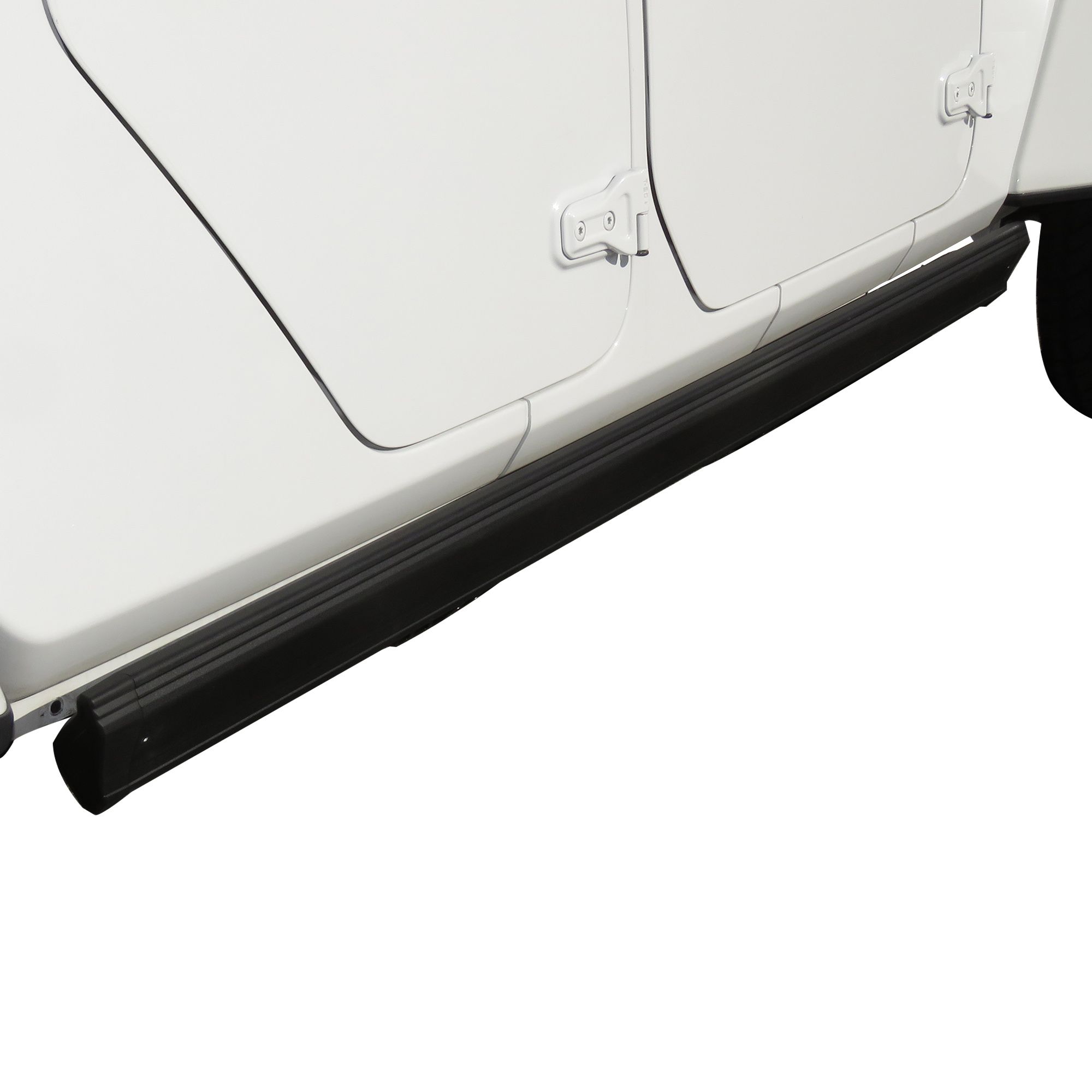 Black Horse Off Road Elite Retractable Power Board Black Steel PWBR5180