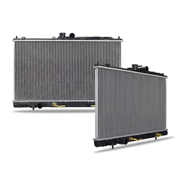Replacement Radiator, fits Mitsubishi Lancer 2.0L/2.4L 2002-2007
