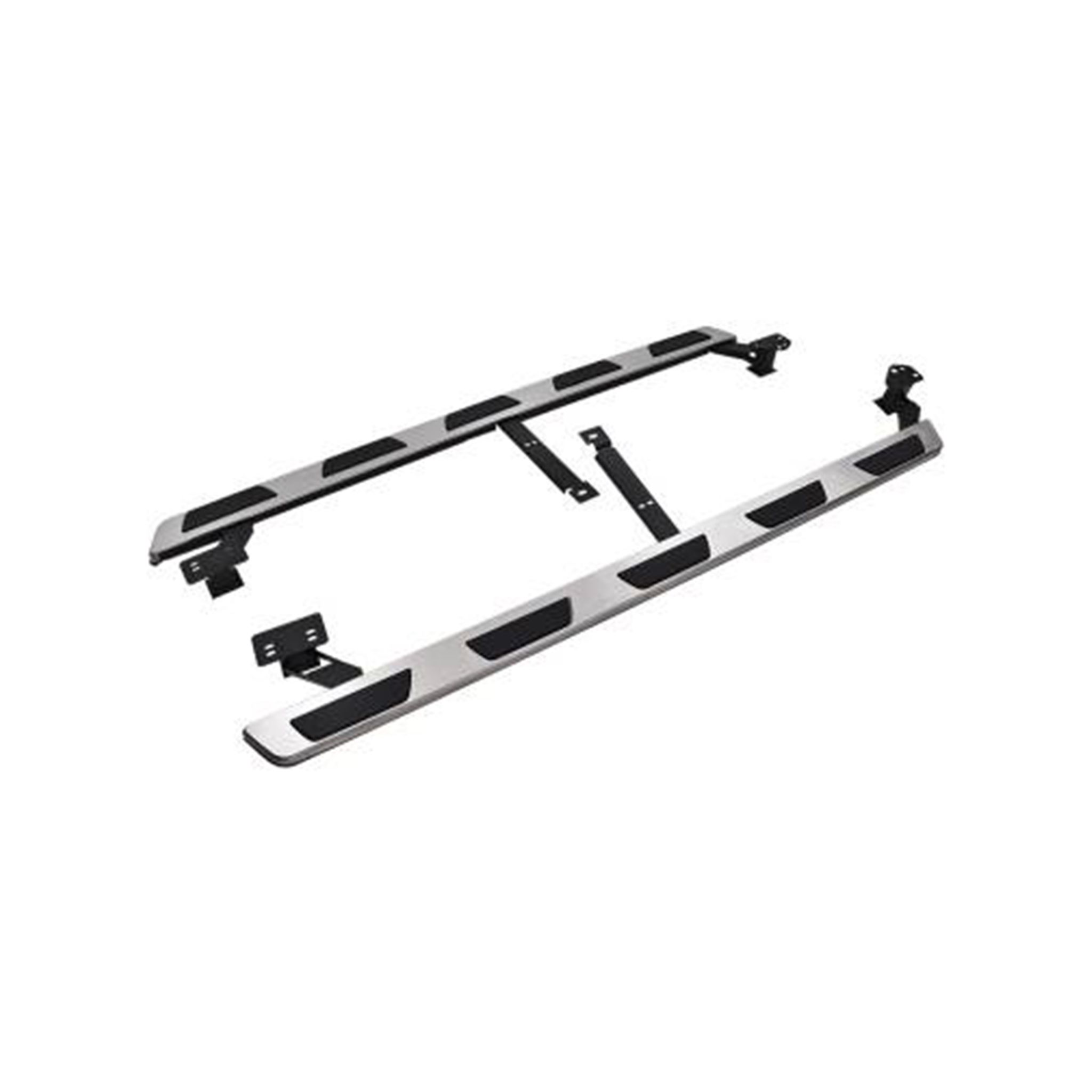 Black Horse Off Road OEM Replica Running Boards Aluminum Aluminum RAUQ7-16