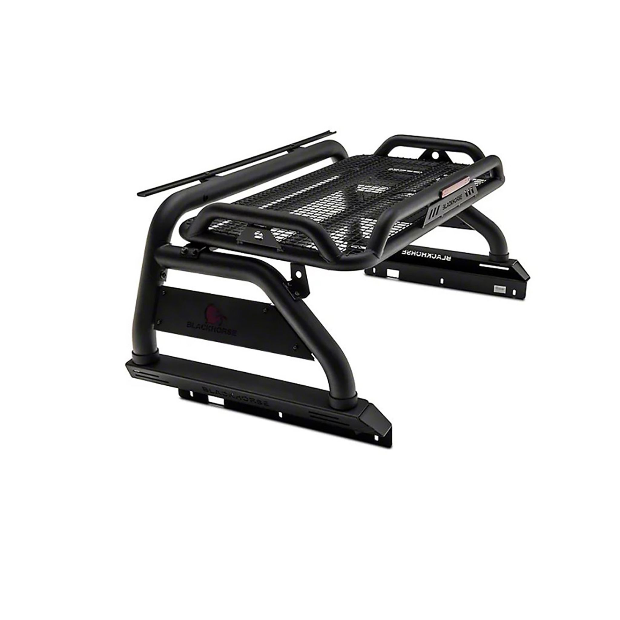 Black Horse Off Road Atlas Roll Bar Black Steel RB-BA2B
