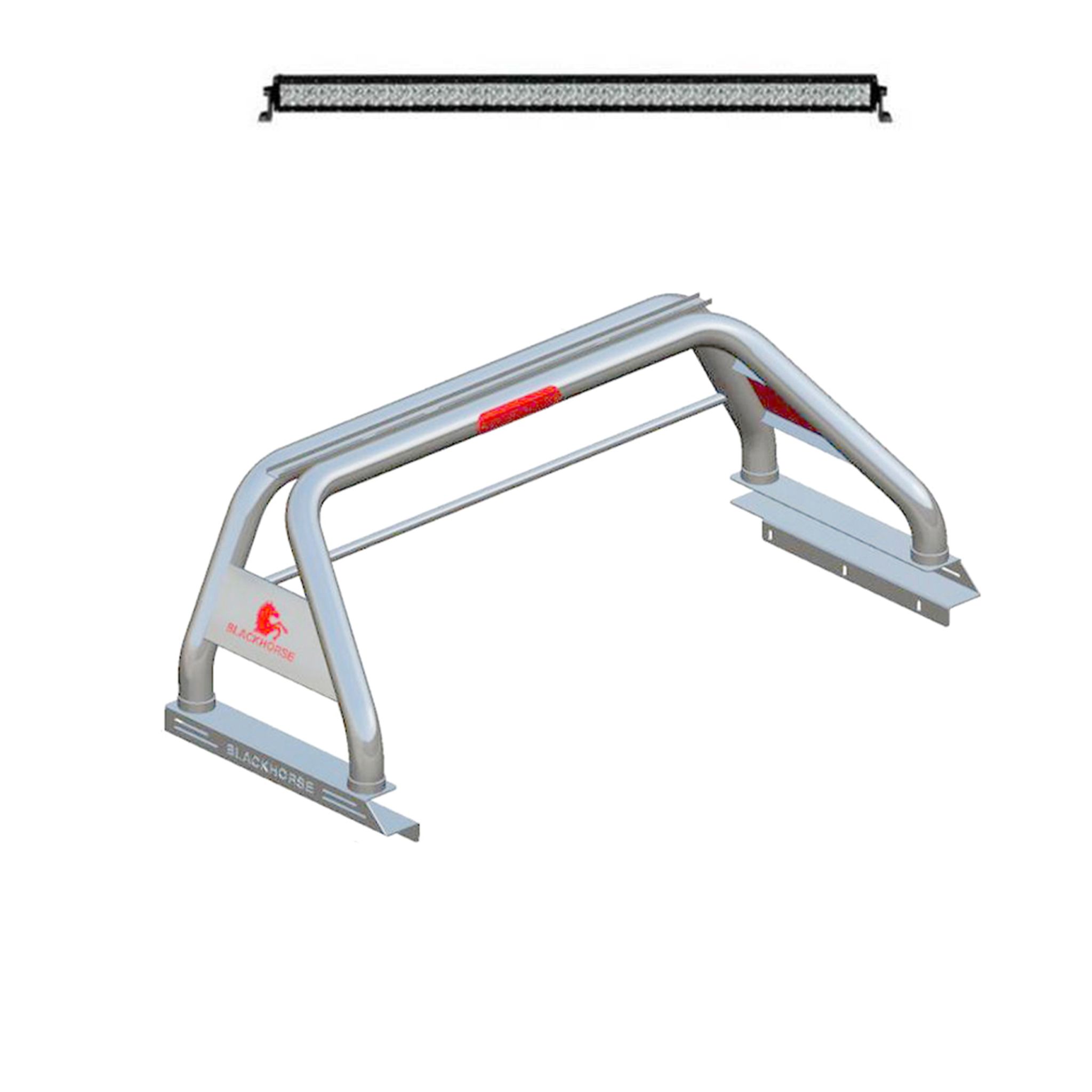 Black Horse Off Road Classic Roll Bar Kit Stainless Steel Stainless Steel RB09SS-KIT