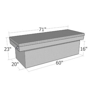 GXTX - RB123FL - Full Lid Comm. Class Full Size CrossOver - Xtra Deep