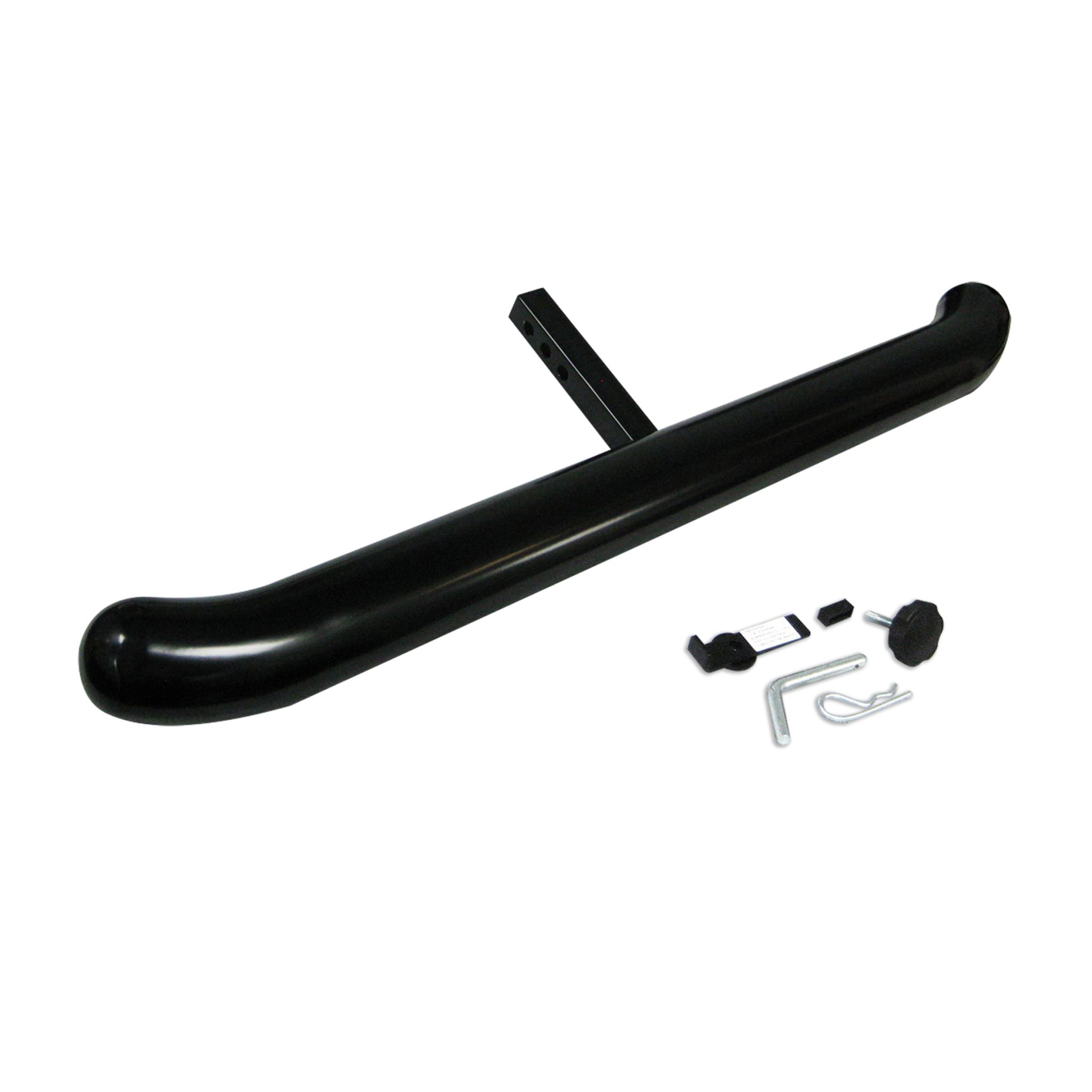 Black Horse Off Road Rear Bumper Protector Black Steel RBP2000A