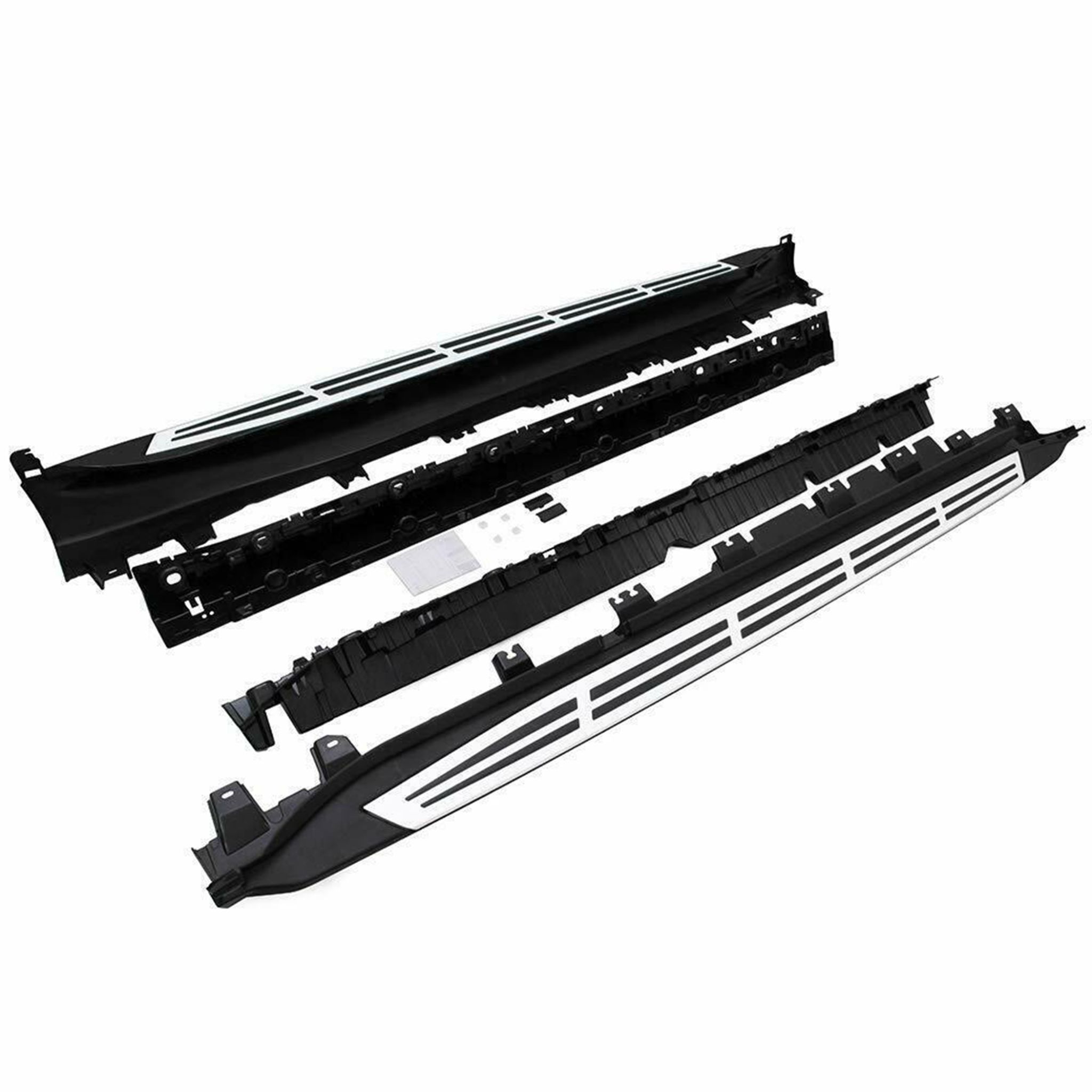 Black Horse Off Road OEM Replica Running Boards Aluminum Aluminum RG05