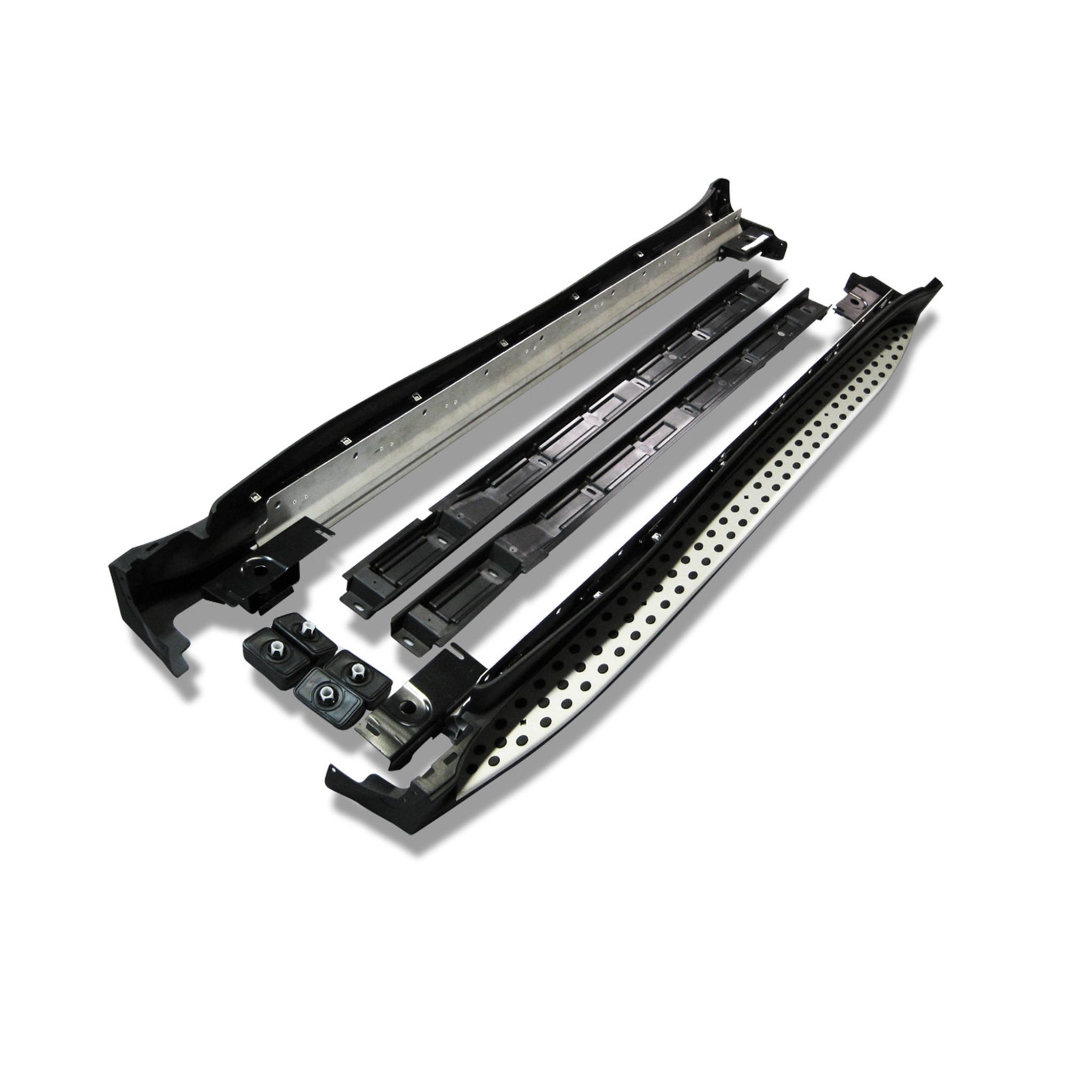 Black Horse Off Road OEM Replica Running Boards Aluminum Aluminum RMWGL