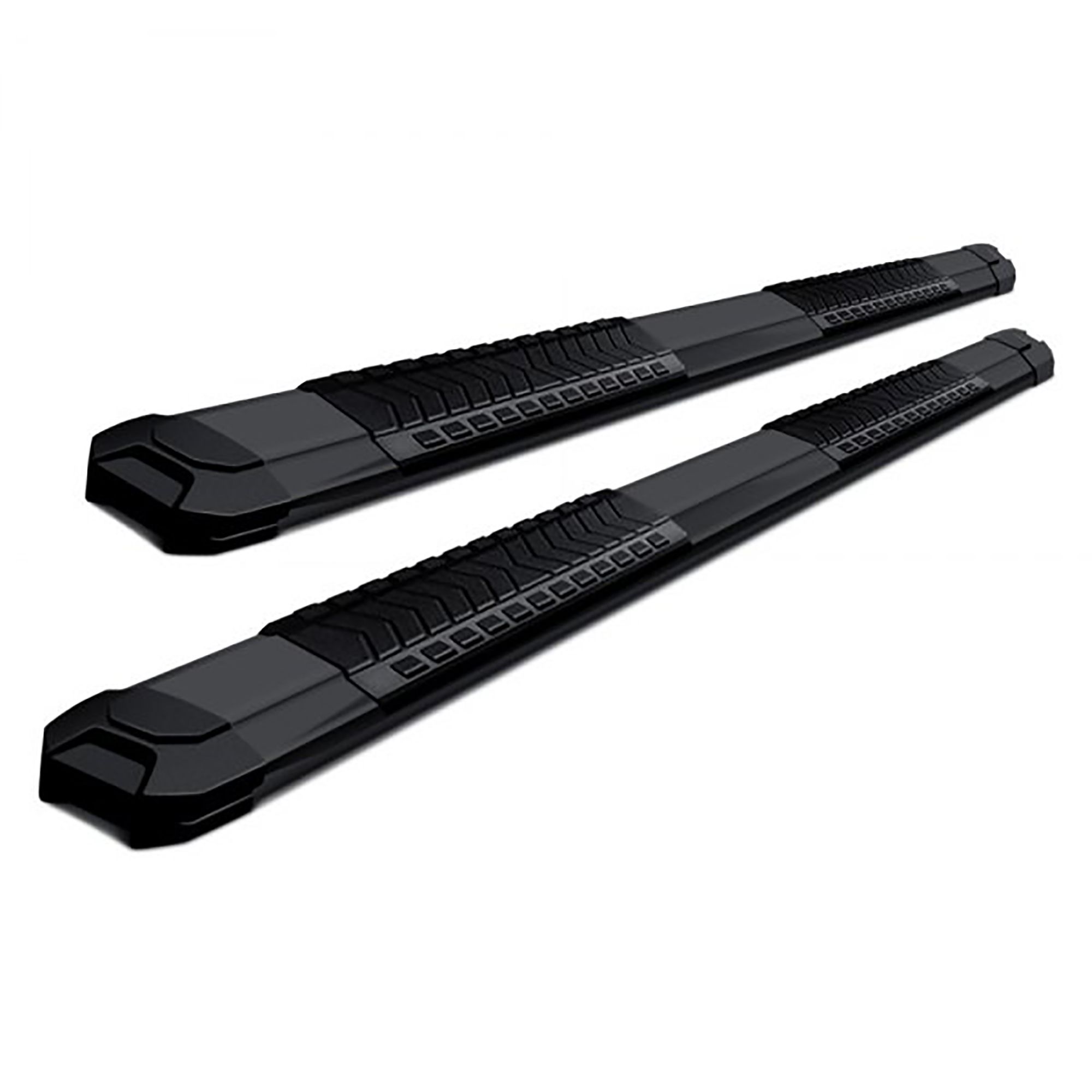 Black Horse Off Road Cutlass Running Boards Black Steel RN-FOF1SC-15-79-BK