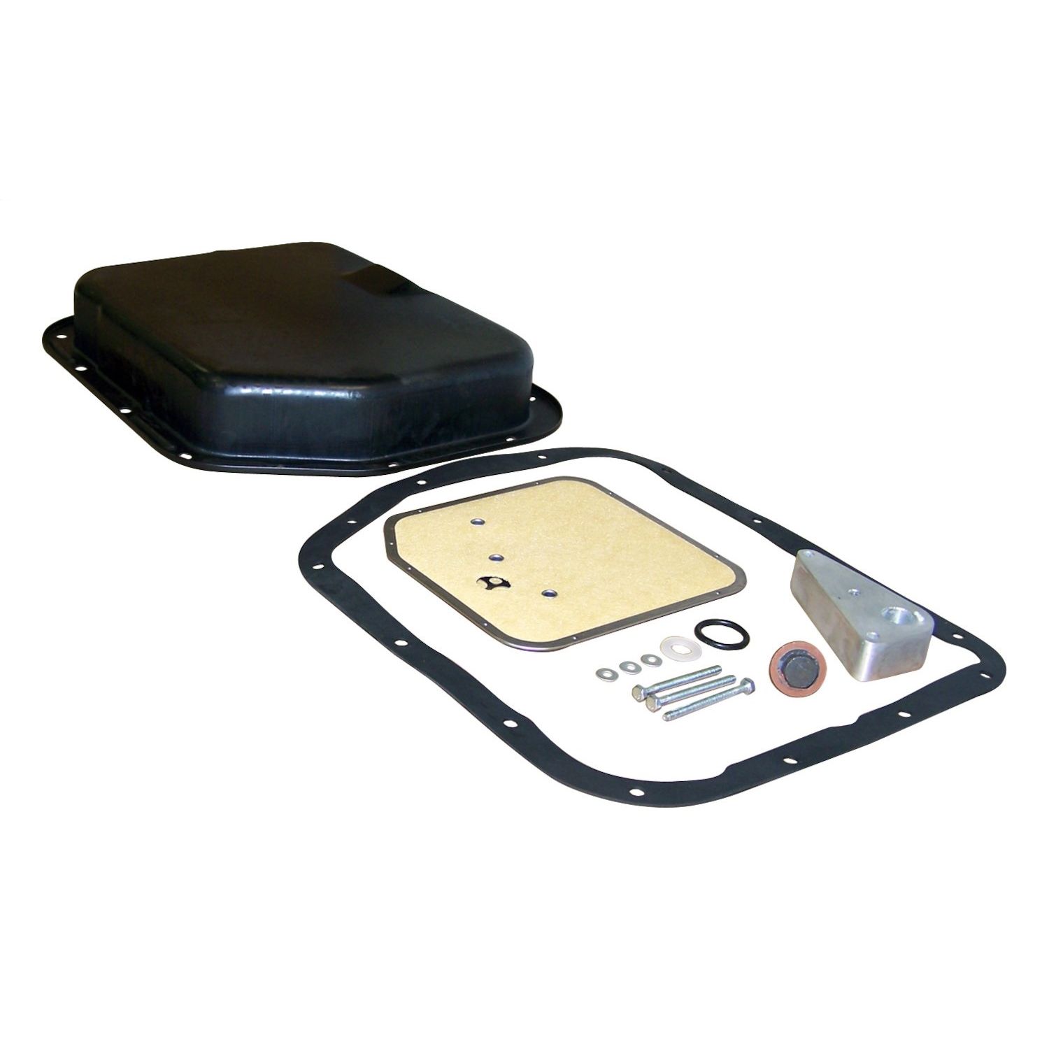 RT Off-Road - Steel Black Deep Transmission Pan Kit