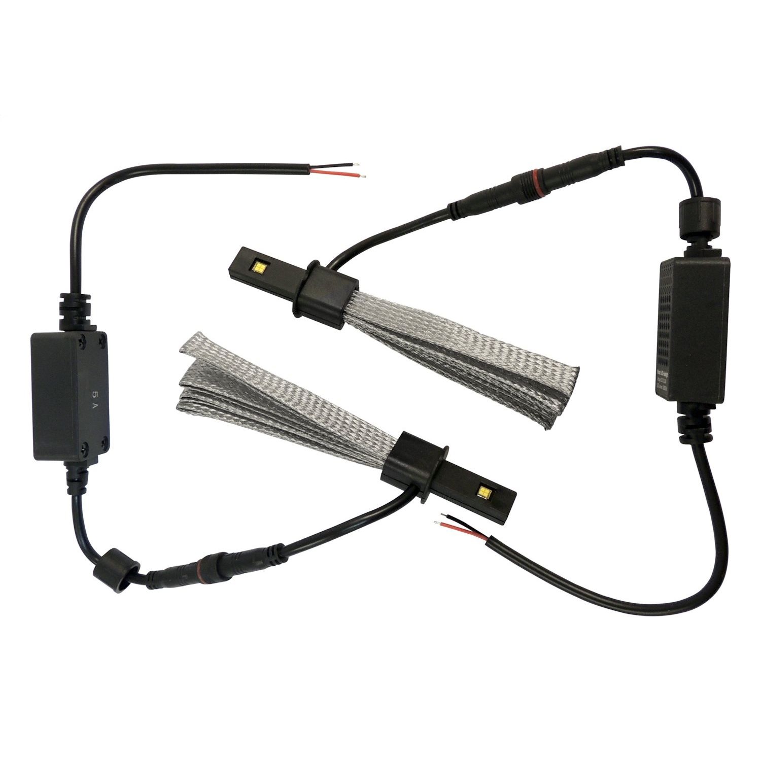 RT Off-Road - Metal Black LED Headlight Bulb Kit