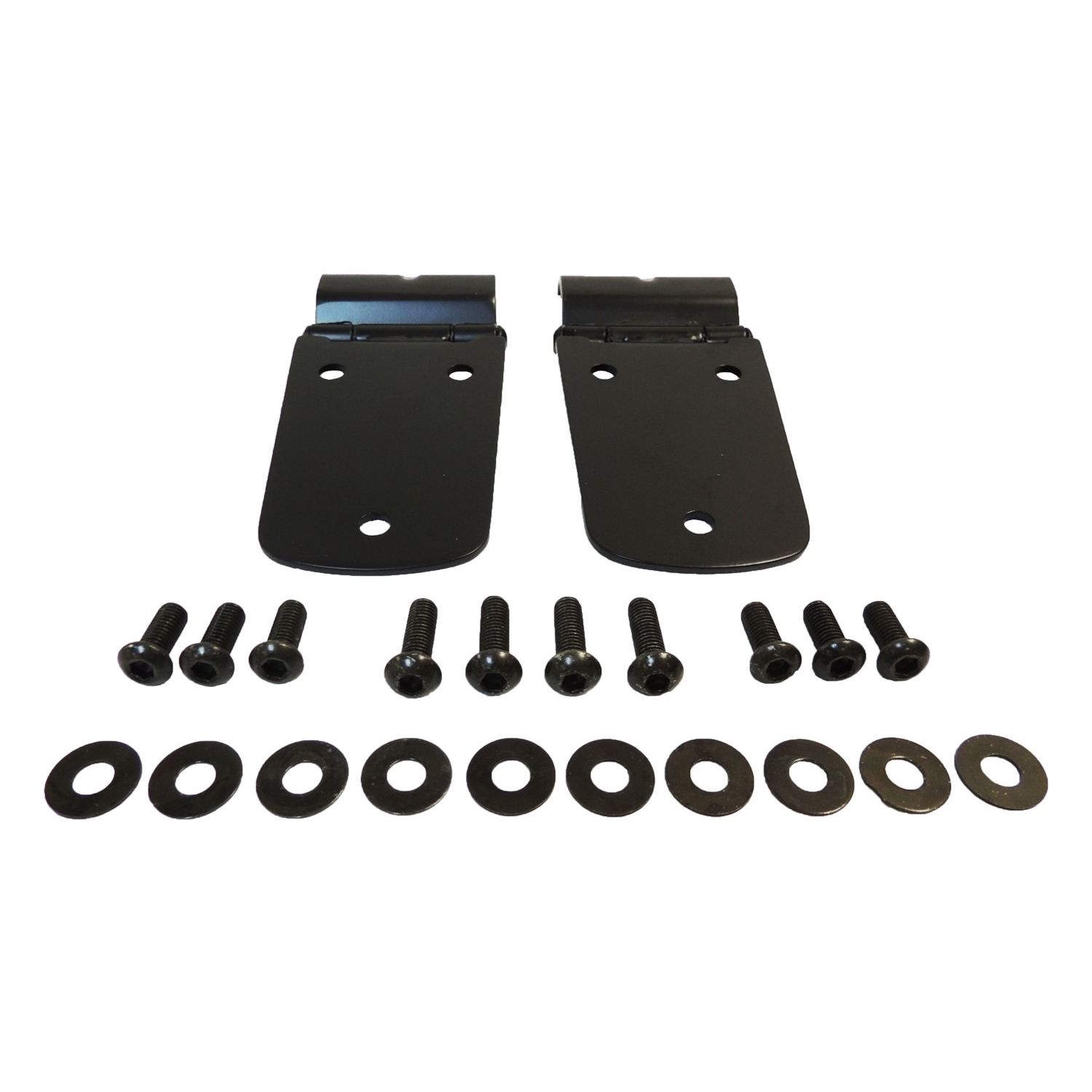 RT Off-Road - Stainless Black Hood Hinge Set