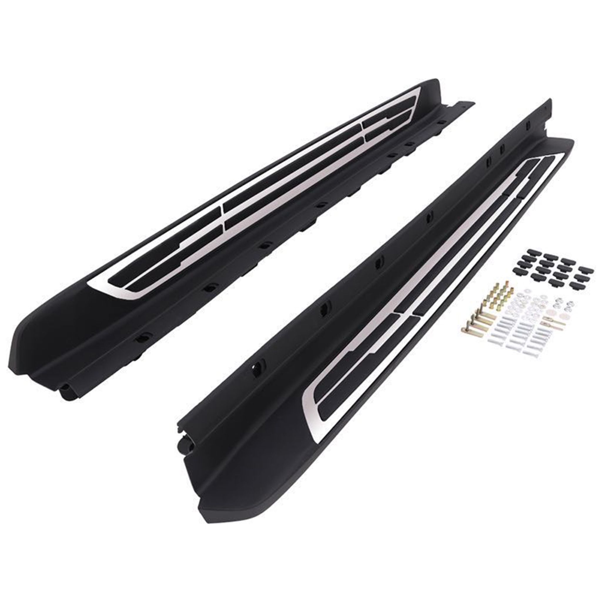 Black Horse Off Road OEM Replica Running Boards Aluminum Aluminum RTOHI20
