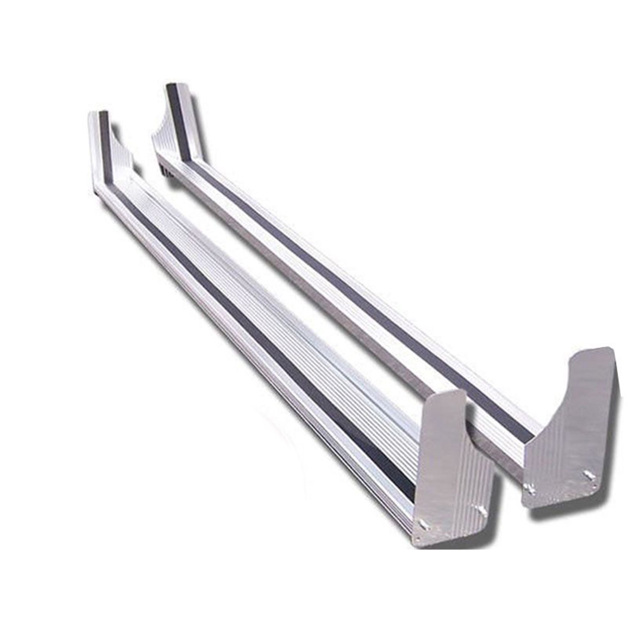 Black Horse Off Road Commercial Running Boards Aluminum Aluminum RUN102SS