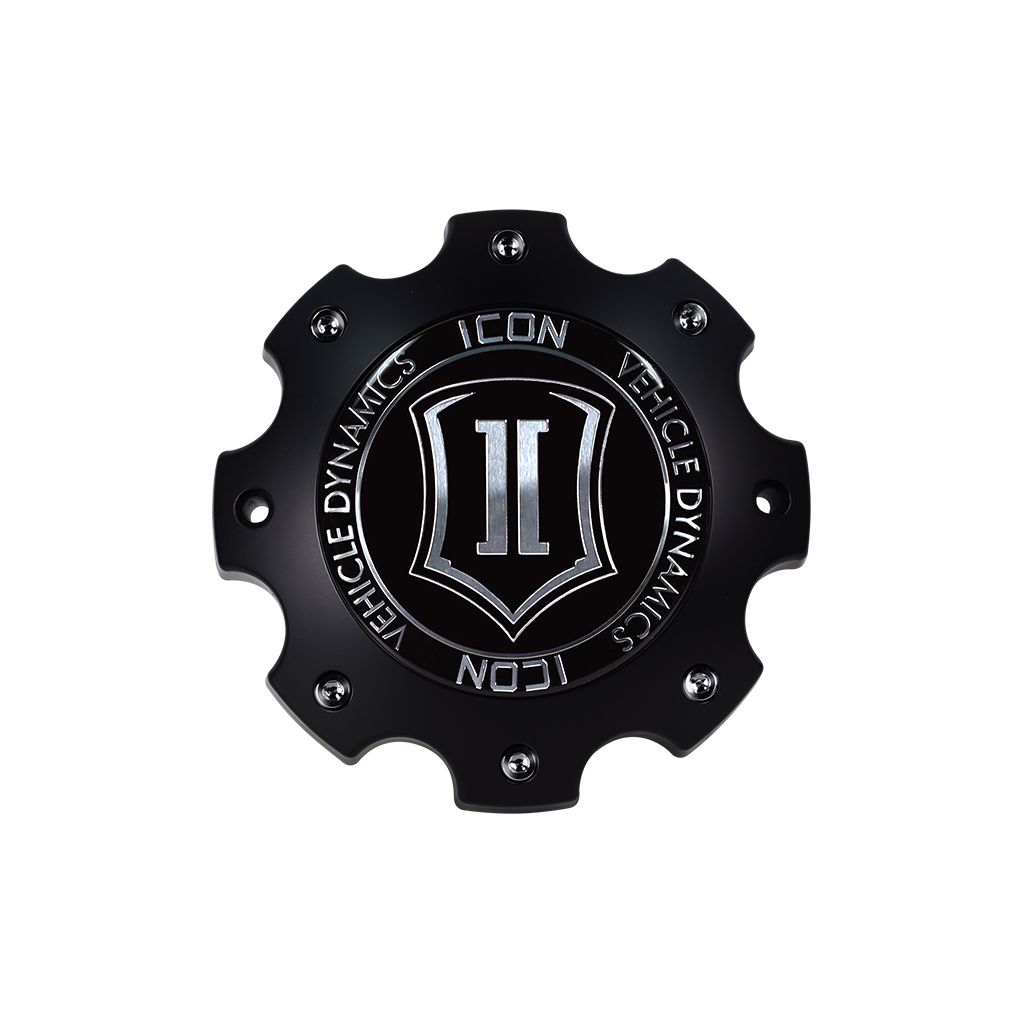 ICON ALLOYS - SHIELD/ALPHA CENTER CAP - 8X180
