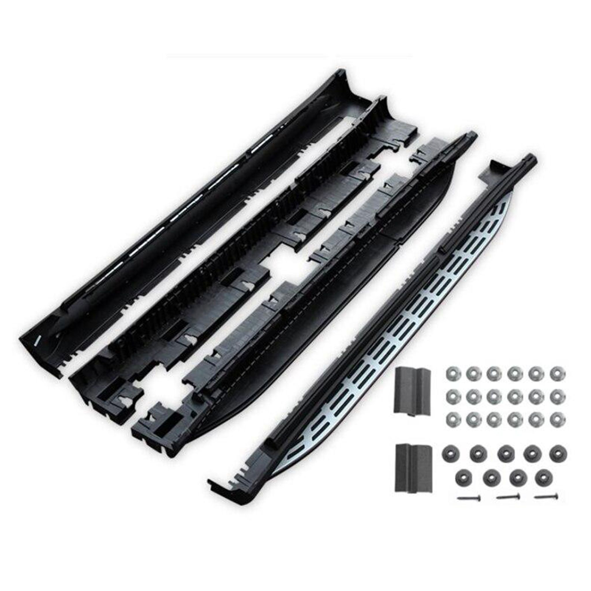 Black Horse Off Road OEM Replica Running Boards Aluminum Aluminum RX167