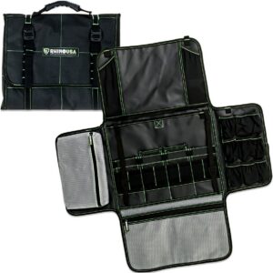 RHINO USA CAMP KITCHEN ORGANIZER BAG (BLACK)