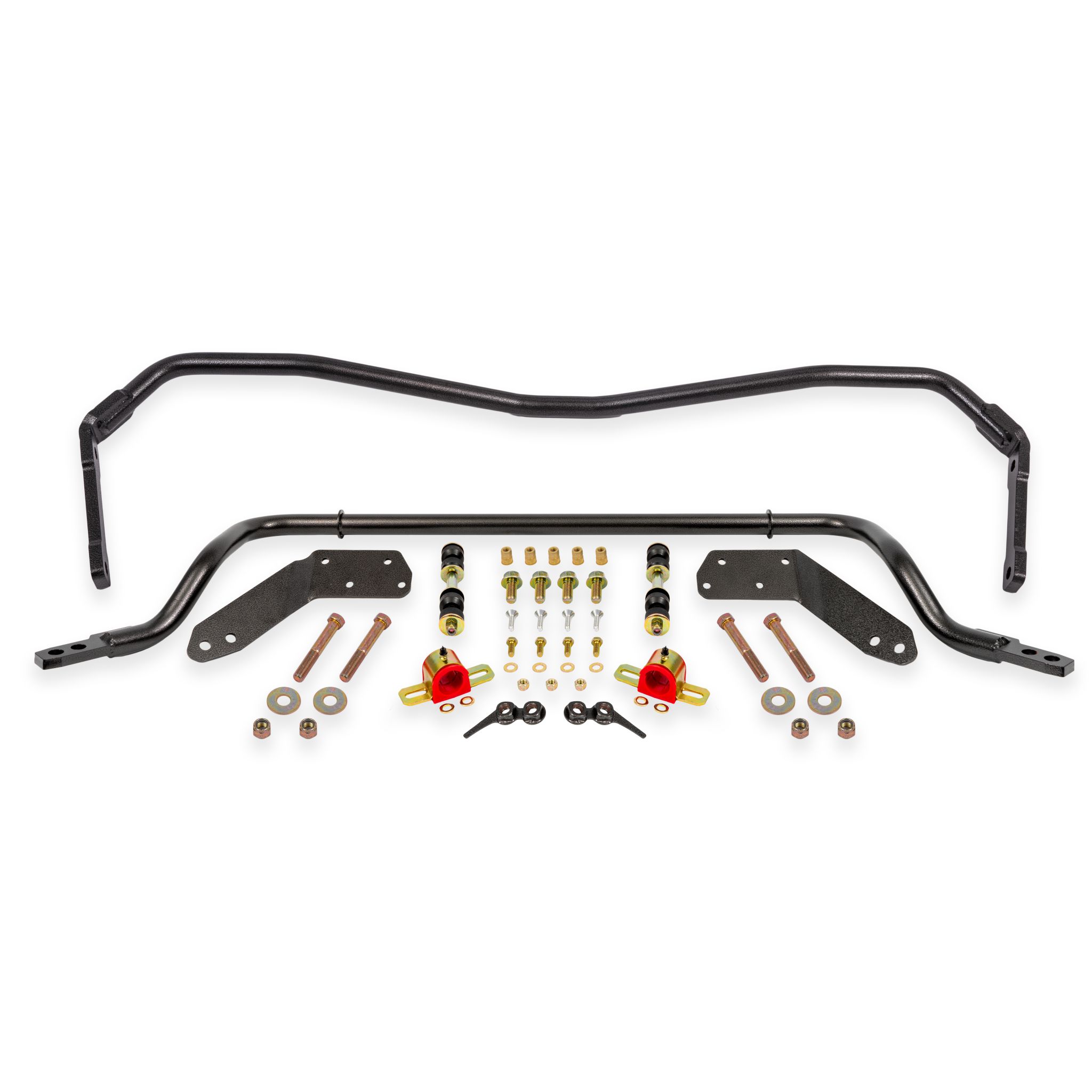 Sway Bar Kit With Bushings, Front (SB020) And Rear (SB021)