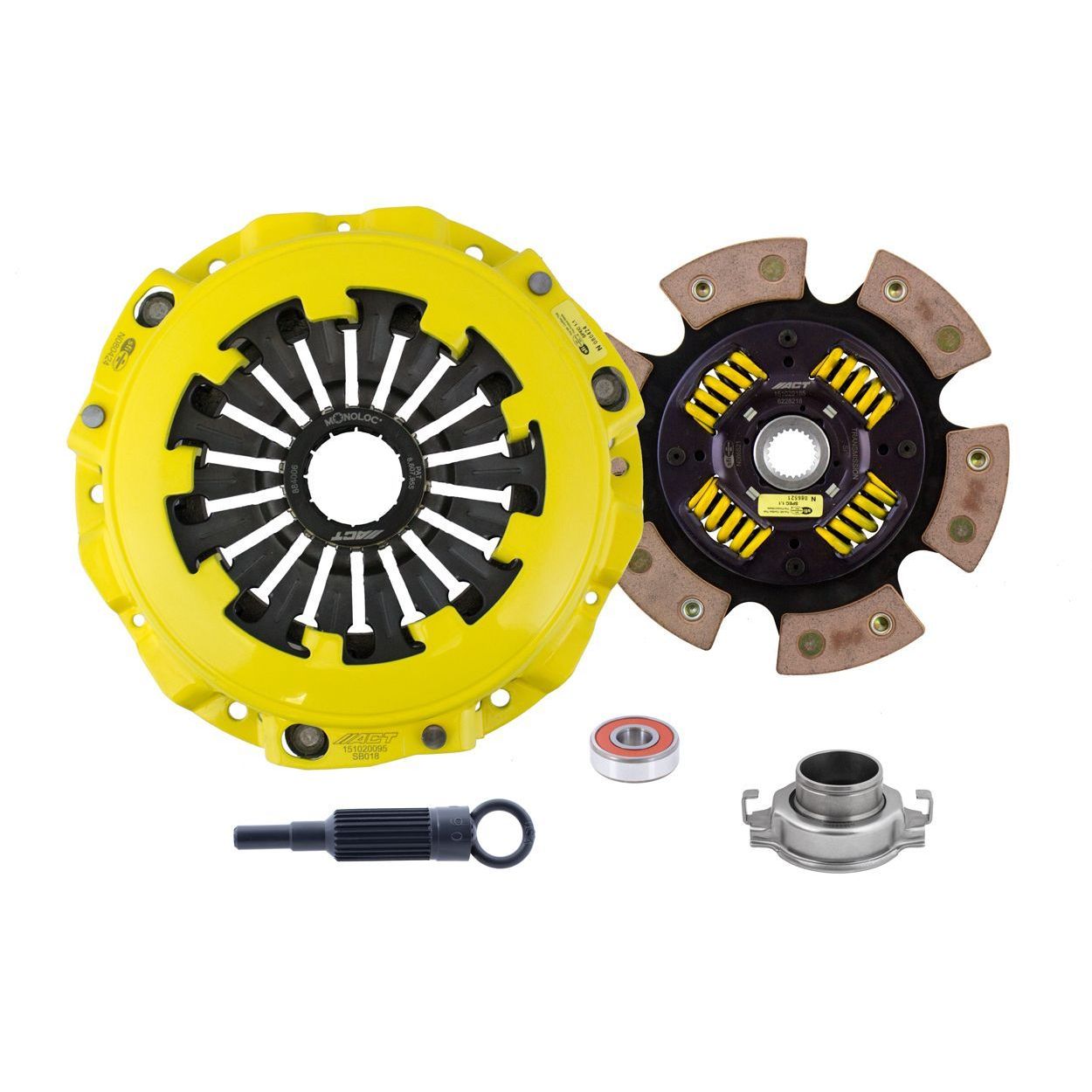 ACT HD-M/Race Sprung 6 Pad Kit