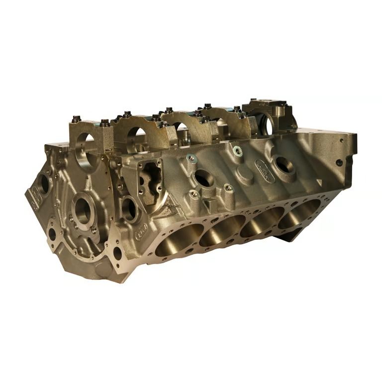 Little M2 Chevy Small Block Iron Block - 4.125 in. Bore, 9.025 in. Deck