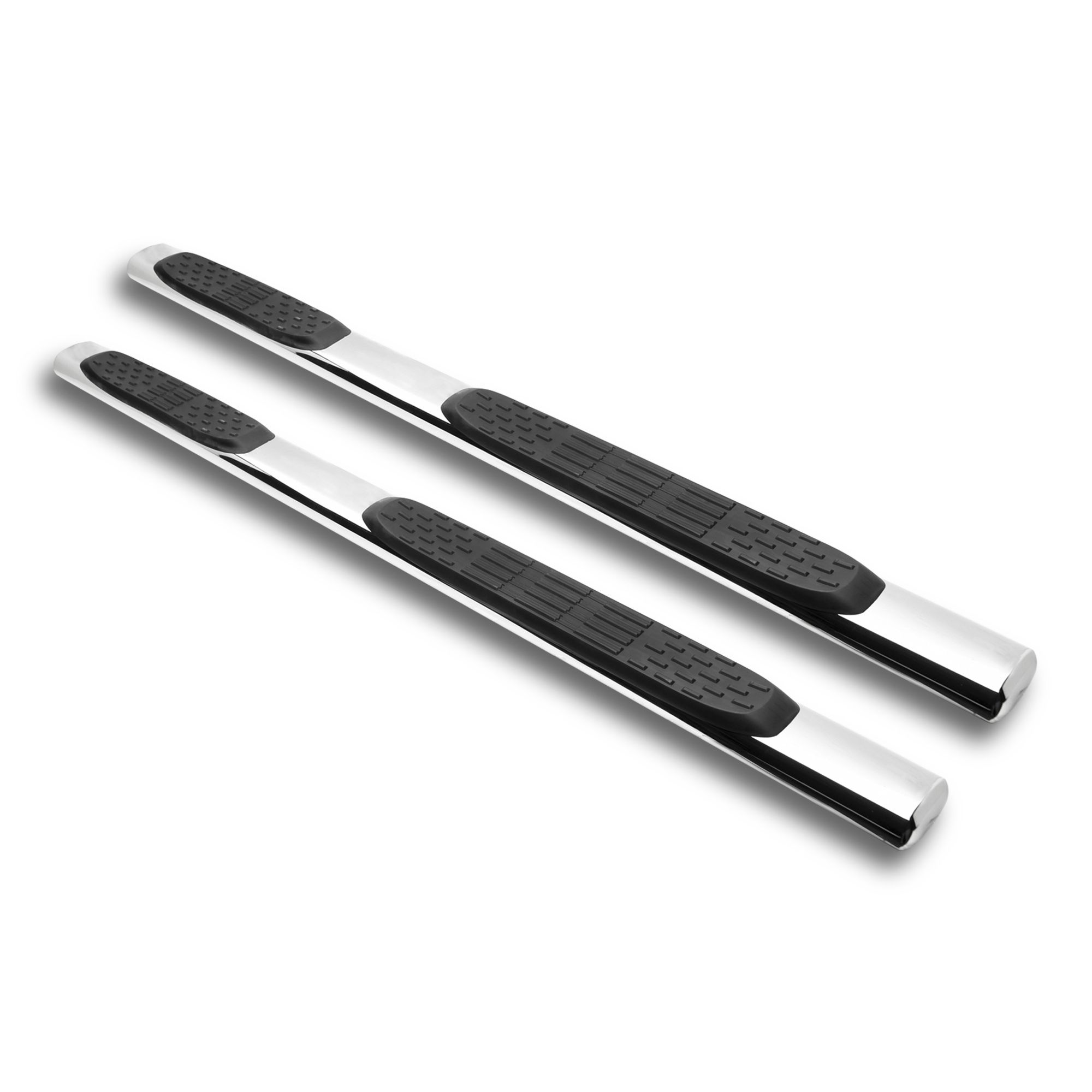 Armordillo 1999-2016 Ford Super Duty F-350 - Supercab  5in. Oval Black Side Step bars