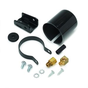 GAUGE MOUNT, 52MM, PEDESTAL W/ CARBON FIBRE CUP