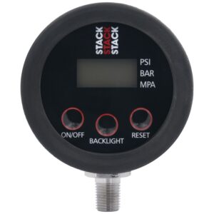 GAUGE HEAD ONLY, TIRE PRESS, 50 PSI / 3.45 BAR, PRECISION DIGITAL, BACKLIT W/ MEM